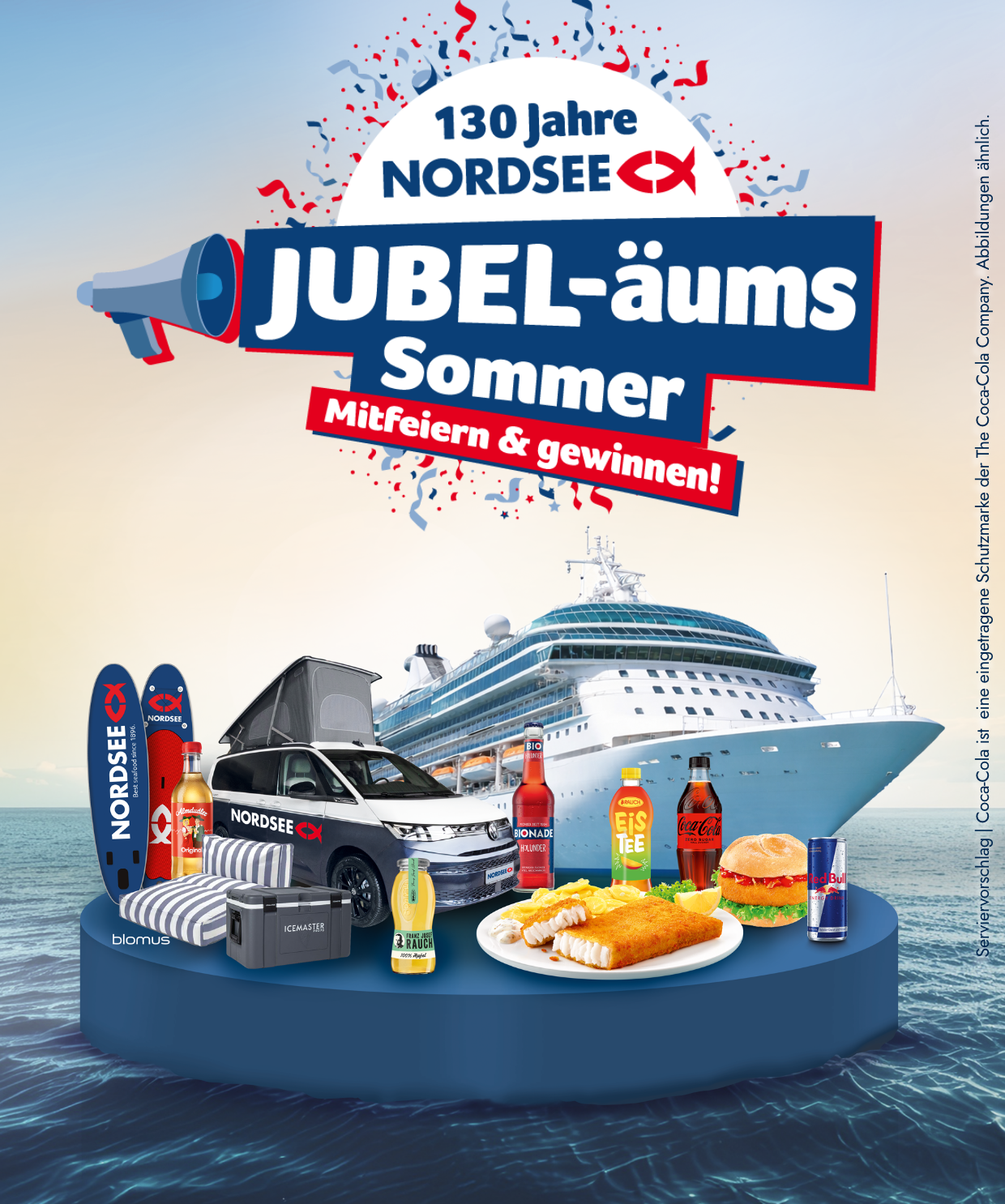 130 Jahre NORDSEE JUBELäums Sommer